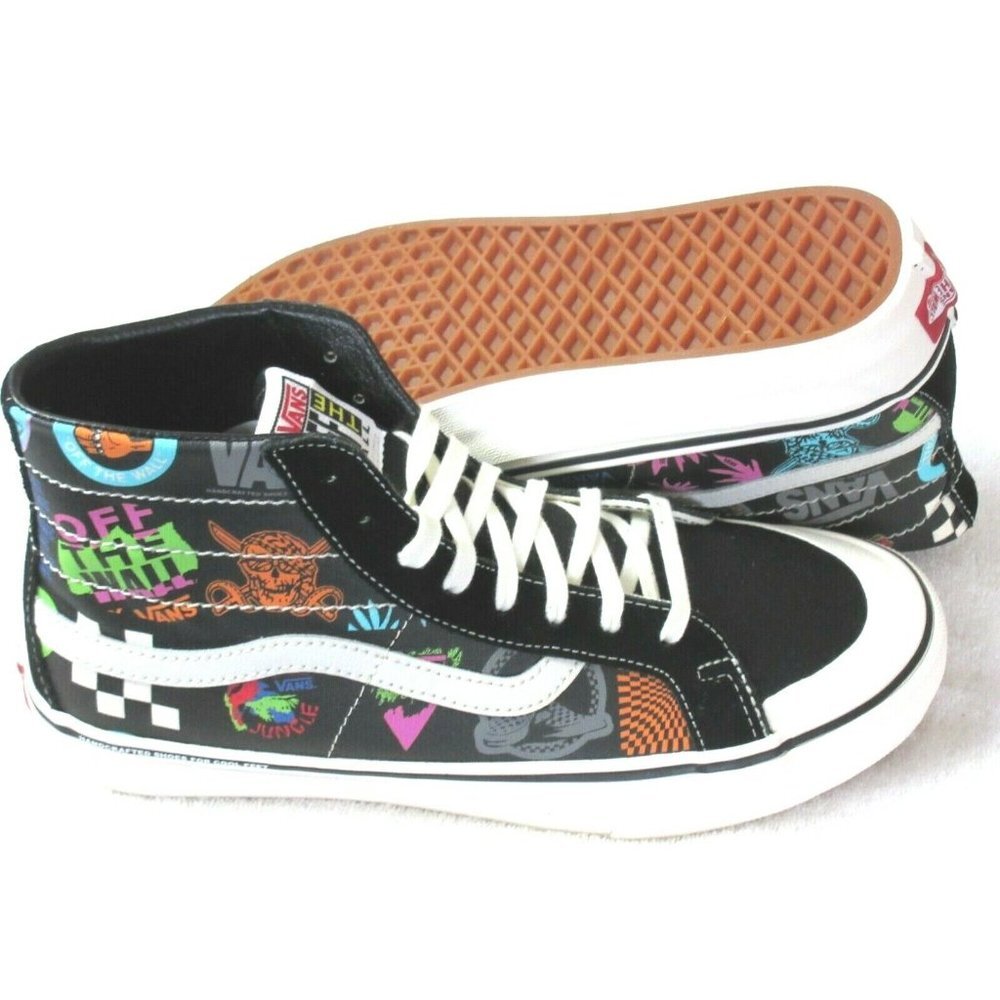 COPY - Vans Mens Sk8-Hi 138 Decon V66 Logo Canvas Classic Skate shoes Size 9.5 … - Picture 2 of 6